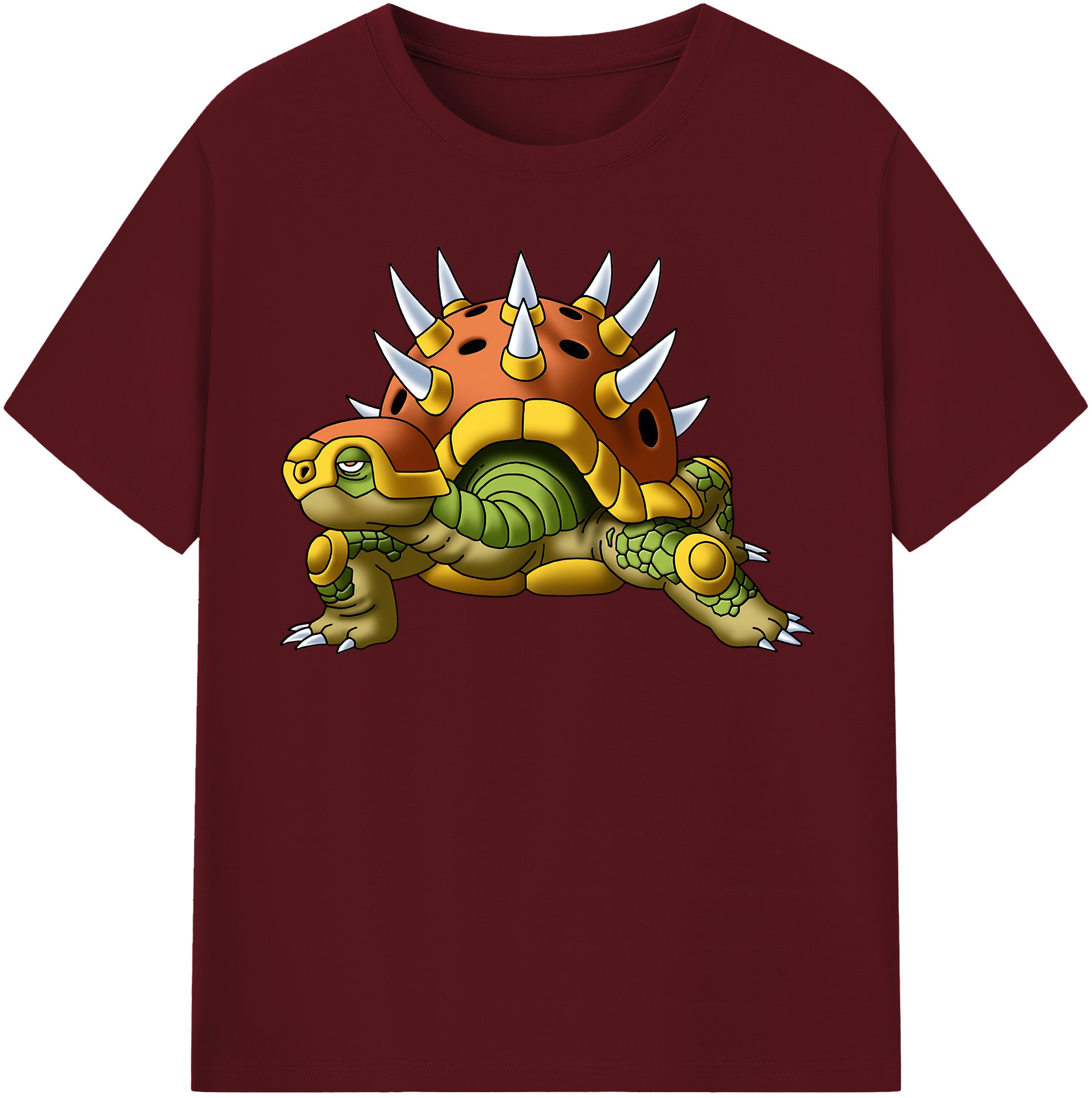 （画像用） ドラゴンクエスト Doragon Kuesuto Dragon Quest 綿100％半袖Tシャツ（フロントプリント）